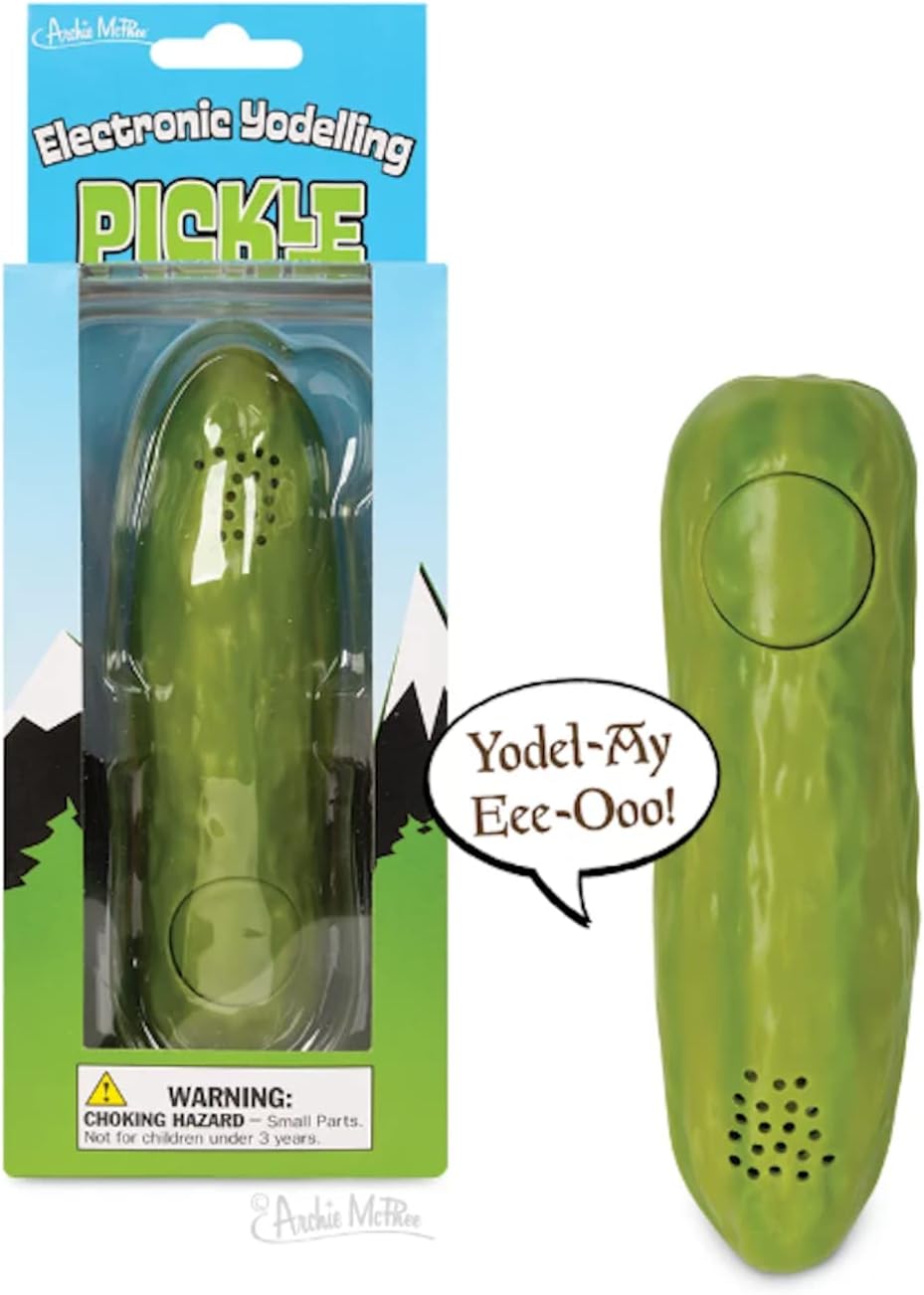 Archie McPhee Yodeling Pickle Review