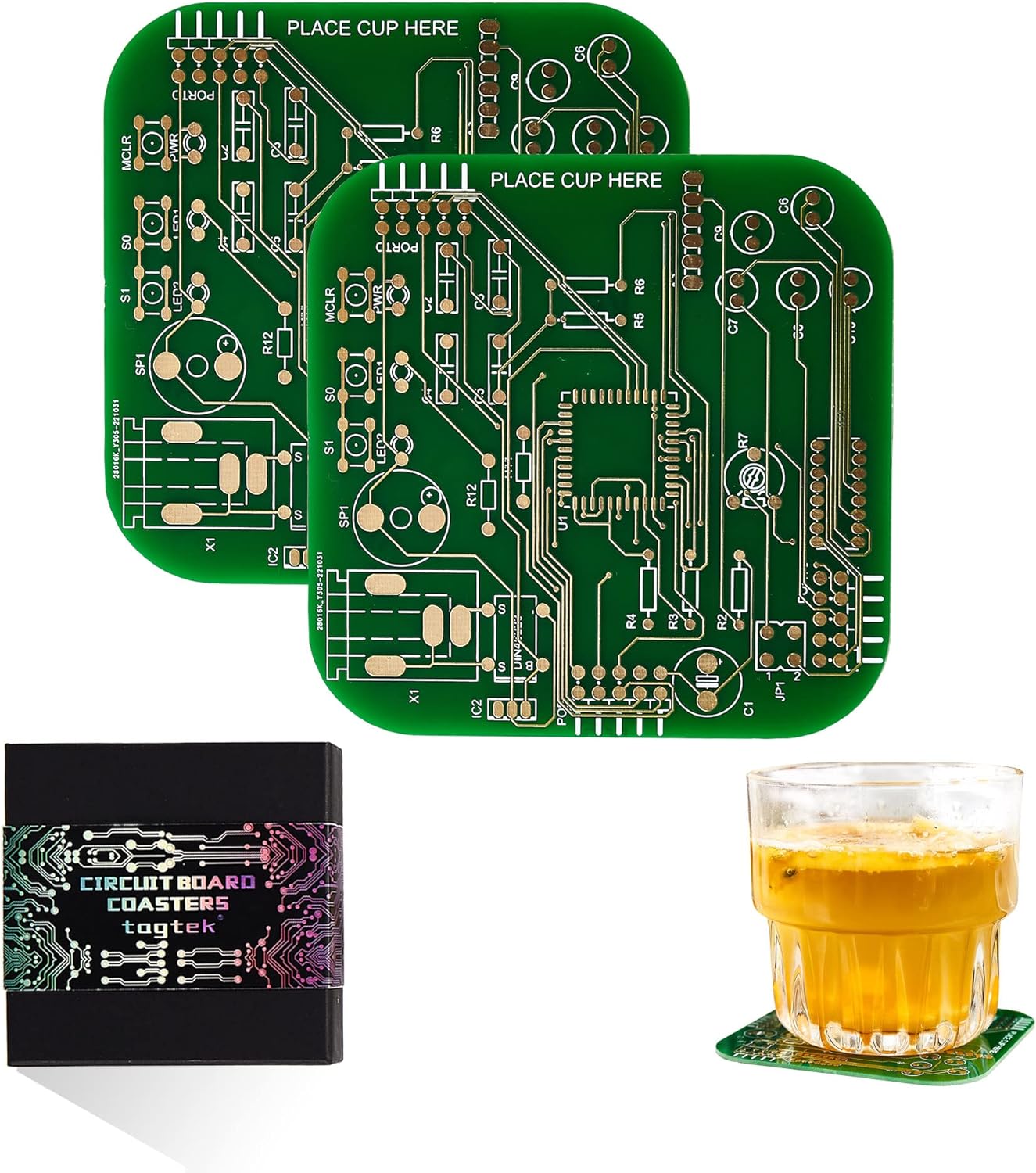 PCB-Design Green Coasters Review