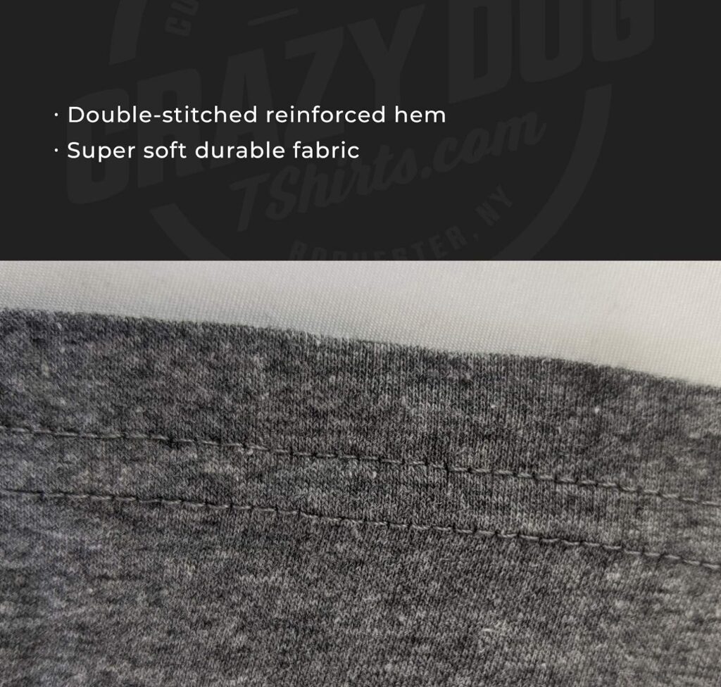 Crazy Dog Mens T Shirt Professional Crop Duster Funny Fart Shirt for Men