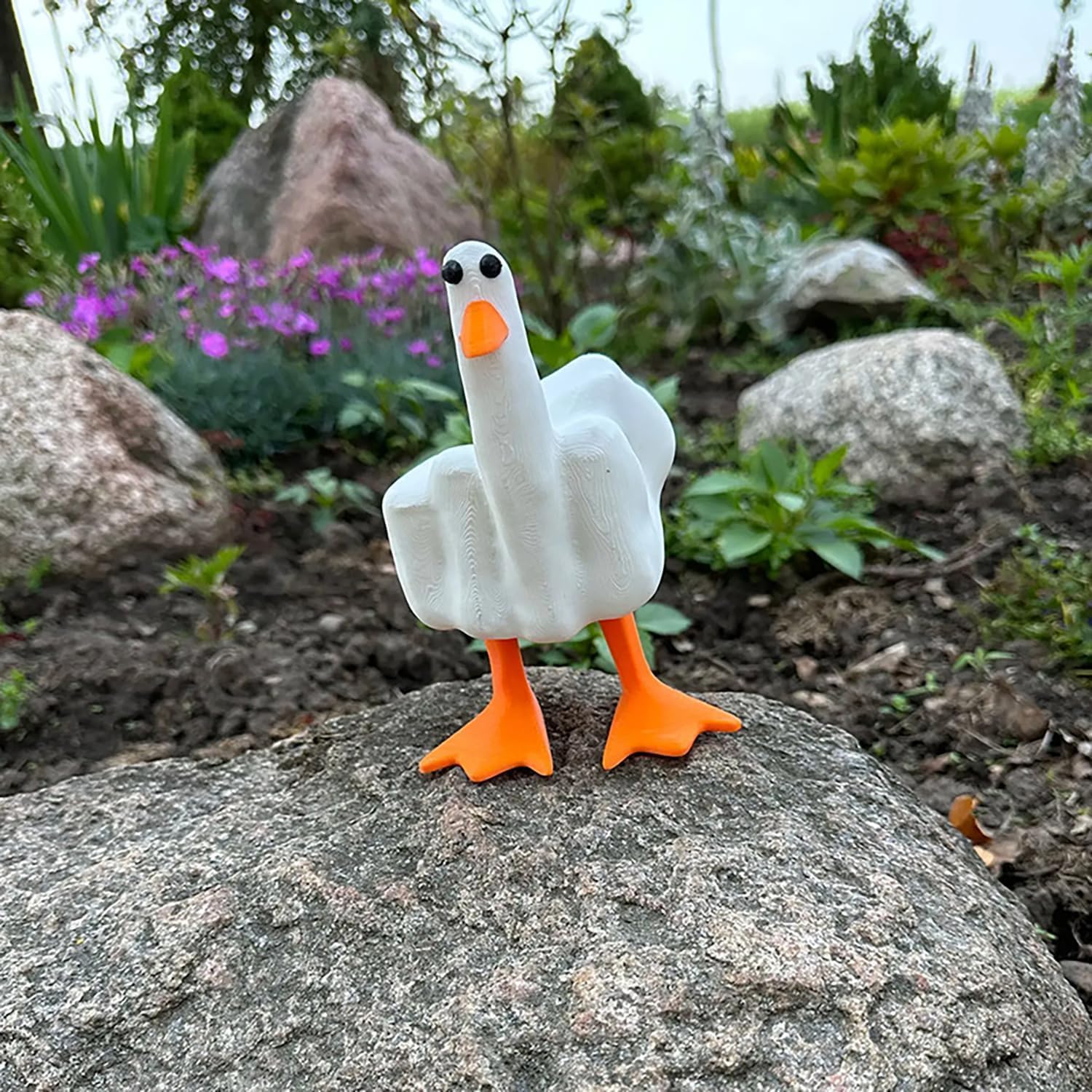 Funny Finger Duck Decor Review