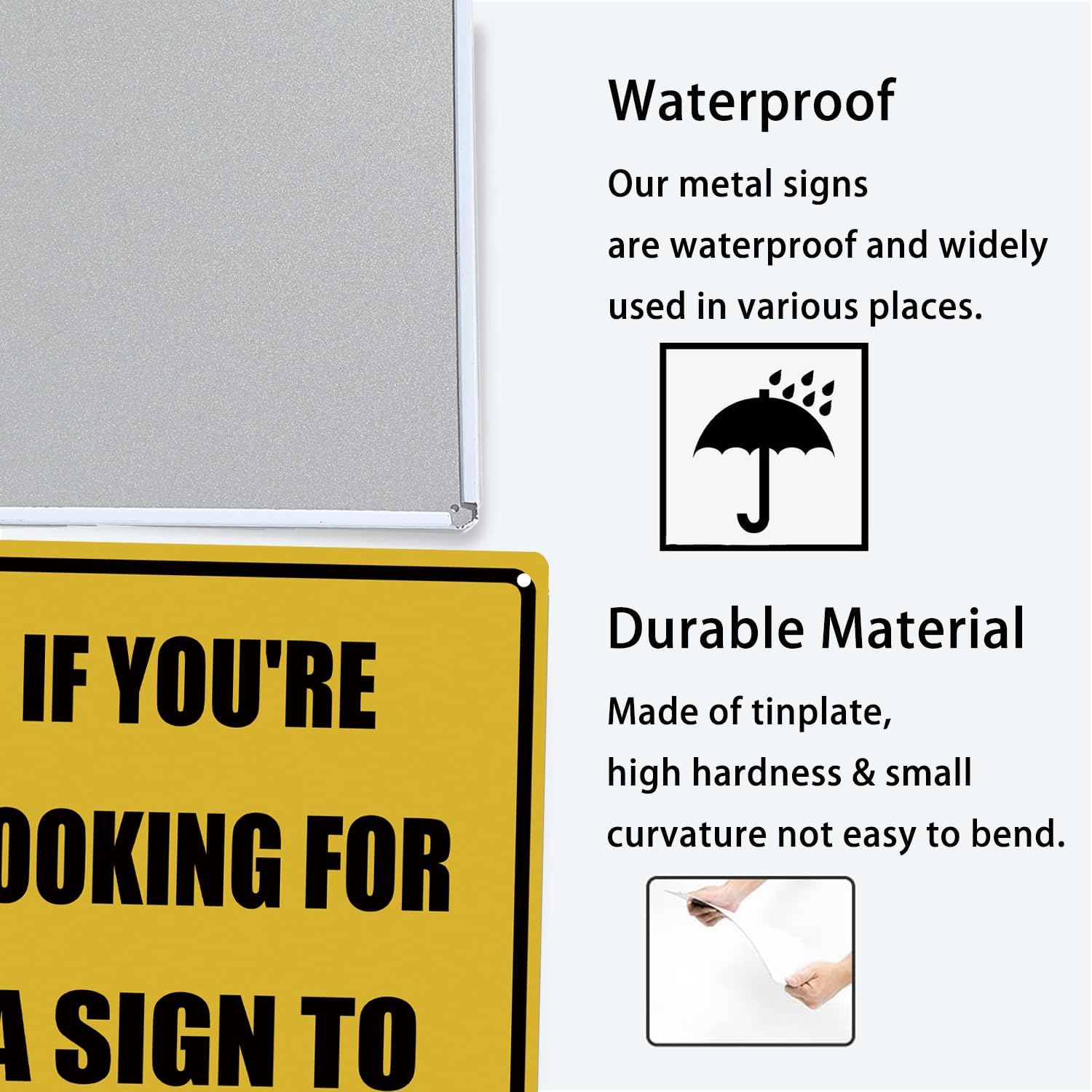 Funny Metal Sign Review