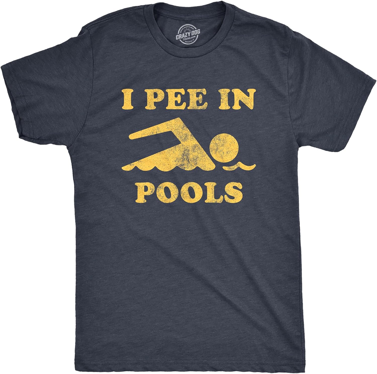 Mens Pee in Pools Funny Tshirt Review