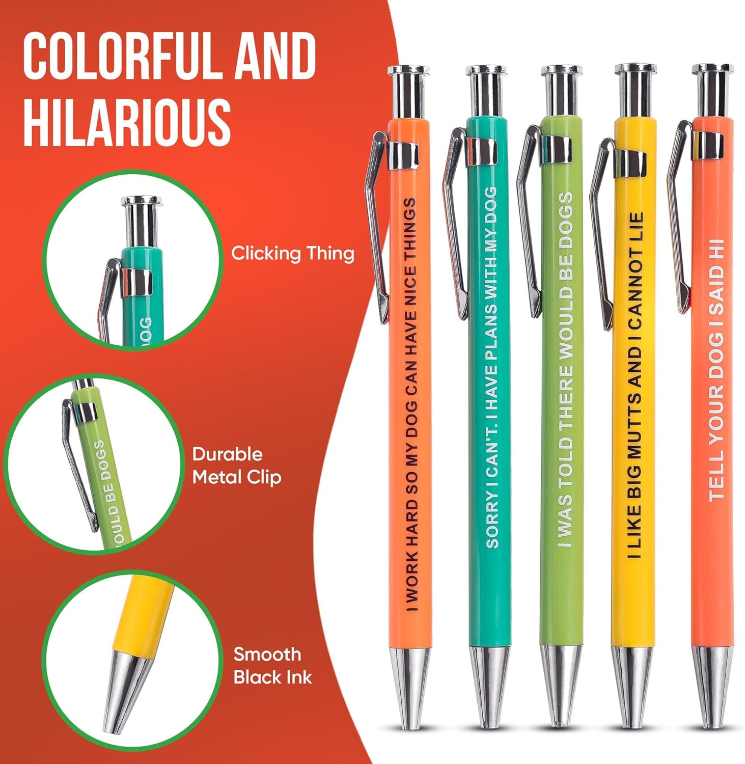 Funny Dog People Pens Review