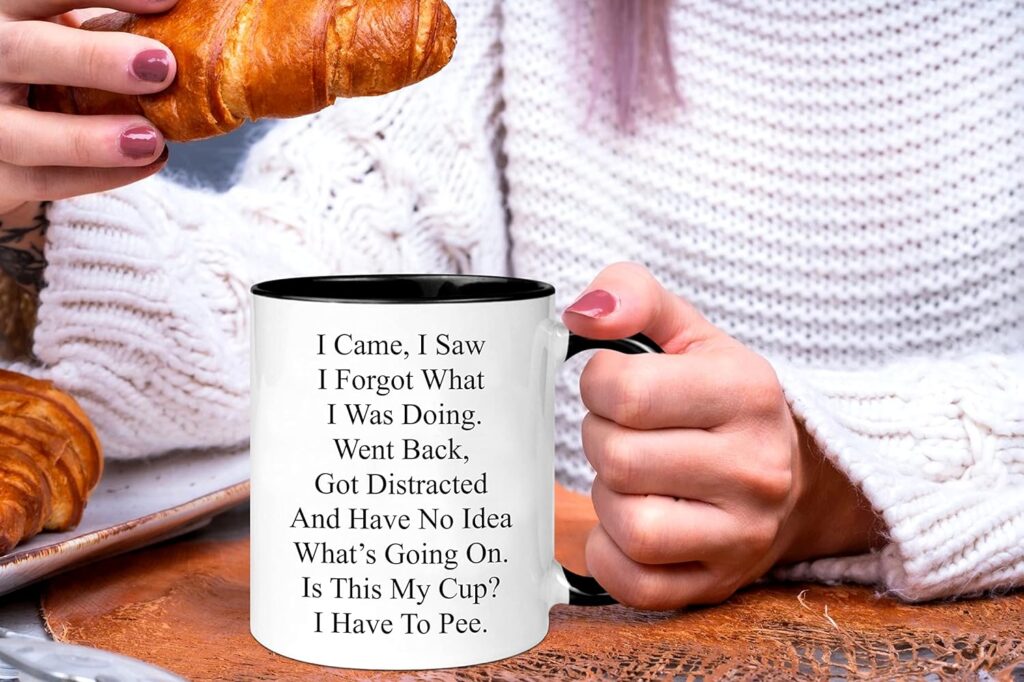 Funny Mug for Older People,Senior Citizens Mug,for Senior Women And Men,birthday,mothersday,fathersday,Christmas Mug,11oz Ceramic Coffee Mug/Tea Cup