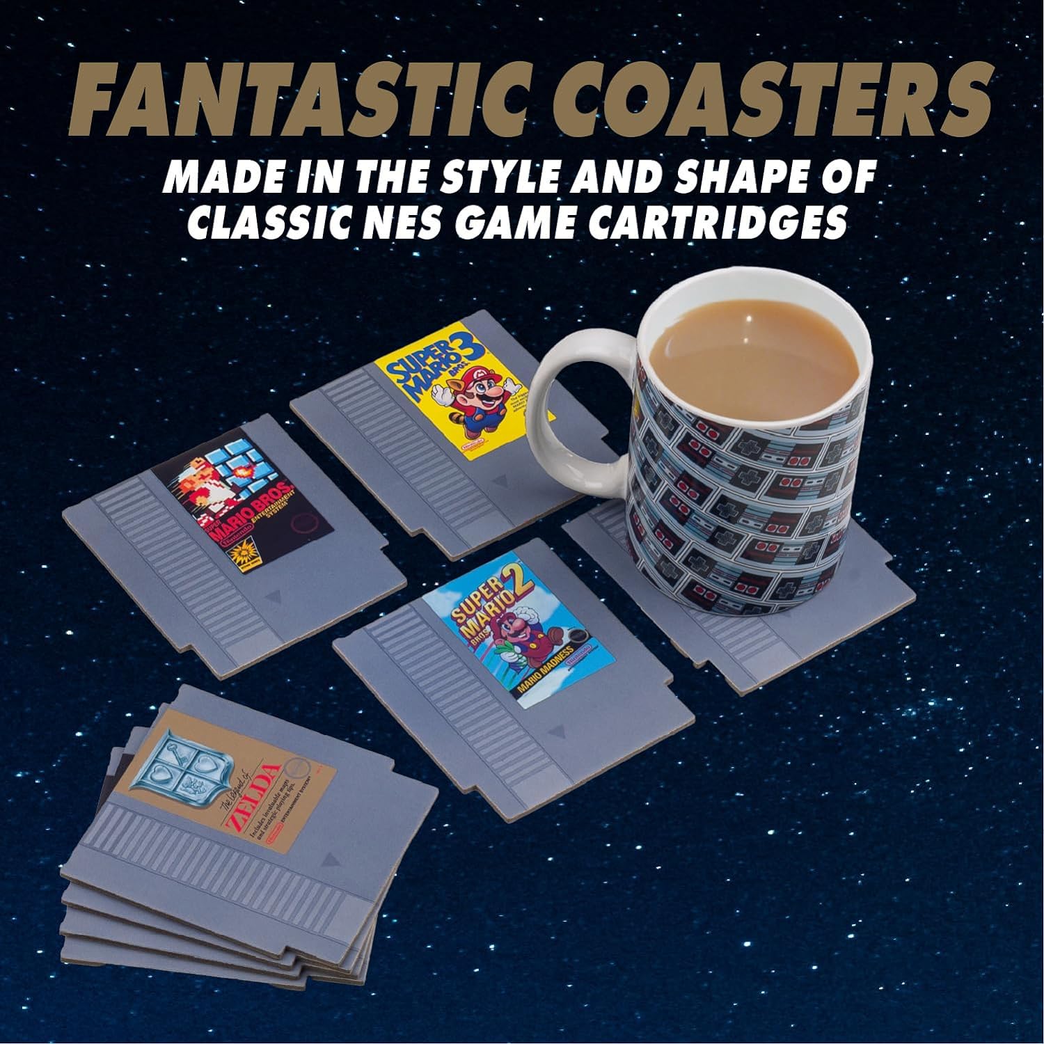 Paladone Cartridge Coasters Review